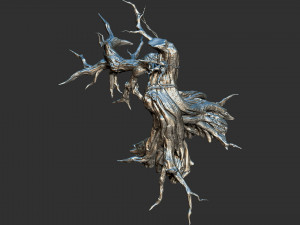 Fantasy tree 3D 模型