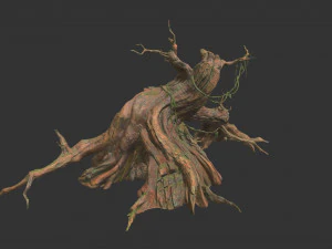 &Aacute;rvore de fantasia Modelo 3D