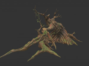 Fantasy tree Modelo 3D