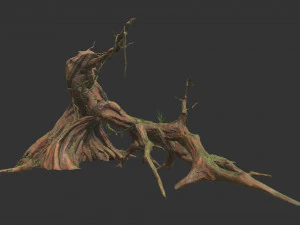 Фантазійне дерево 3D Модель