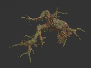Фантазійне дерево 3D Модель