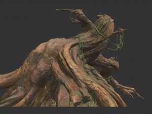 Fantasy tree Modelo 3D