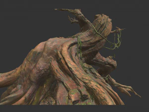 Фантазійне дерево 3D Модель