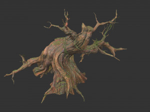 Fantasy tree Modelo 3D