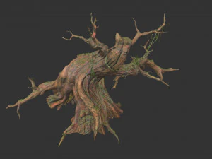 Фантазійне дерево 3D Модель