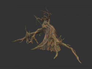 Фантазійне дерево 3D Модель