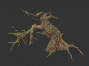 Фантазійне дерево 3D Модель