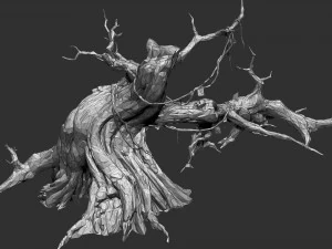 Фантазійне дерево 3D Модель