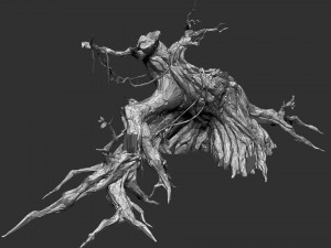 Fantasy tree Modelo 3D