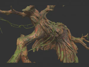 Фантазійне дерево 3D Модель
