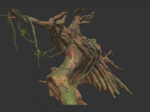 Fantasy tree Modelo 3D
