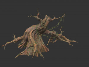 Fantasy tree Modelo 3D