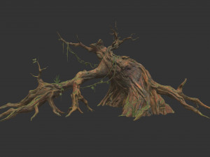 Fantasy tree Modelo 3D