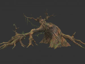 Фантазійне дерево 3D Модель