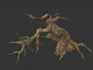 Фантазійне дерево 3D Модель
