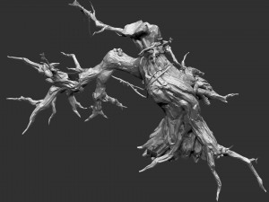 Fantasy tree Modelo 3D