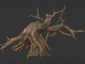 Фантазійне дерево 3D Модель