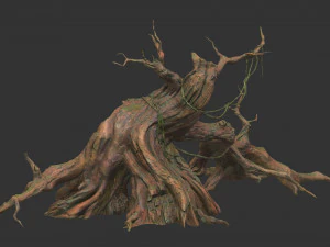 Фантазійне дерево 3D Модель
