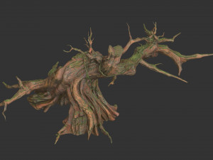 Fantasy tree Modelo 3D
