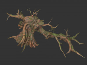 Fantasy tree Modelo 3D