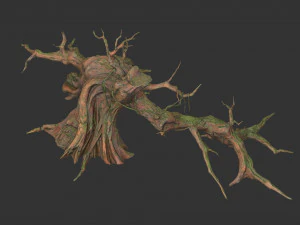 Фантазійне дерево 3D Модель