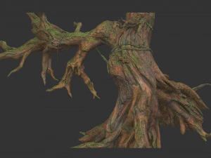 Фантазійне дерево 3D Модель