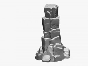of stone columns Zbrush sculpt 3D मॉडल