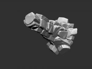 of stone columns Zbrush sculpt 3D मॉडल