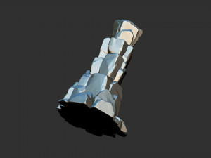 of stone columns Zbrush sculpt 3D मॉडल