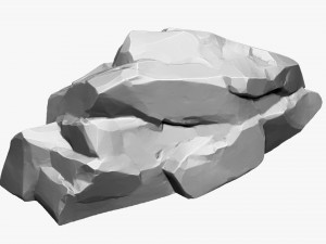 3D Mountain rock Zbrush sculpt 3D 모델