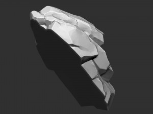 3D Mountain rock Zbrush sculpt 3D 모델
