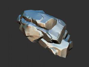 3D Mountain rock Zbrush sculpt 3D 모델