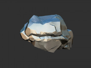 3D Mountain rock Zbrush sculpt 3D 모델
