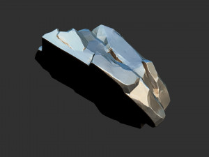 3D Mountain rock Zbrush sculpt 3D 모델