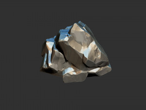 3D Mountain rock Zbrush sculpt Modelo 3D