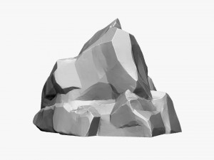 3D Mountain rock Zbrush sculpt 3D Модель
