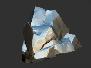 3D Mountain rock Zbrush sculpt 3D Model
