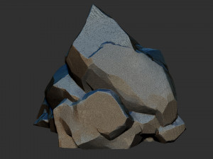 3D Mountain rock Zbrush sculpt 3D Модель