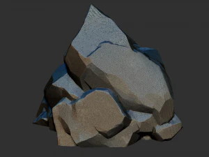 3D Mountain rock Zbrush sculpt 3D Model