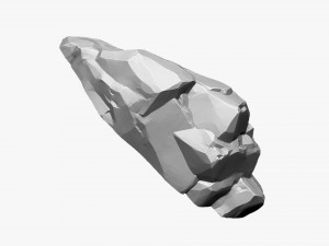 Mountain rock Zbrush sculpt Modello 3D