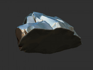 Mountain rock Zbrush sculpt Modello 3D