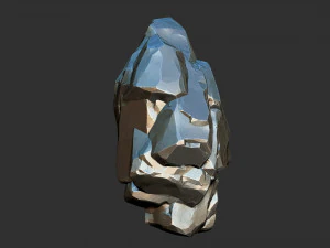 Mountain rock Zbrush sculpt 3D Model
