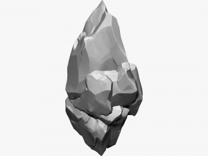3D Suspended Mountain Zbrush sculpt 3D मॉडल