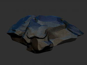 3D Suspended Mountain Zbrush sculpt 3D Модель