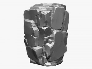 Mountain rock Zbrush sculpt 3D Model