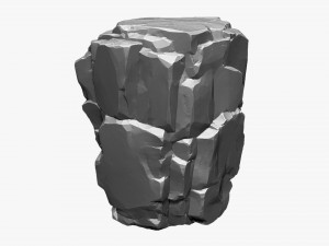 Mountain rock Zbrush sculpt Modèle 3D