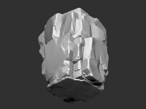 Mountain rock Zbrush sculpt Modèle 3D
