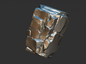 Mountain rock Zbrush sculpt Modèle 3D