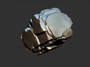 Mountain rock Zbrush sculpt Modèle 3D