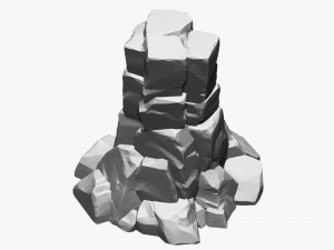 3D Mountain rock Zbrush sculpt 3D 模型